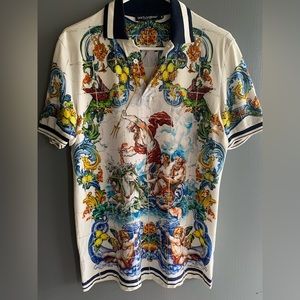Dolce and Gabbana polo t shirt